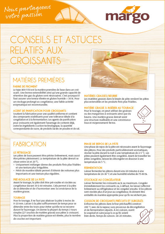 RELATIFS AUX CROISSANTS