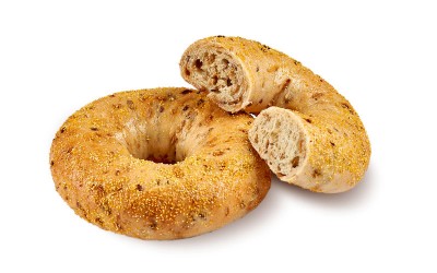 Bagel aux graines germées